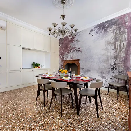 Daire Ca' Mainella Grand Canal View 4 Bedrooms In Dorsoduro *