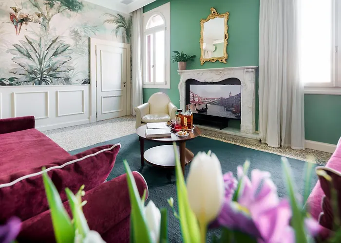 דירה Ca' Mainella Grand Canal View 4 Bedrooms In Dorsoduro ונציה